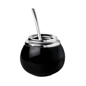 Mate Criollo Cerámica Acero c/Bombilla Cimarron 80ml