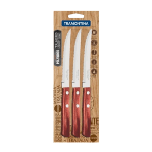Set x3 Cuchillos Acero Inoxidable Polywood 21100/375 Tramontina