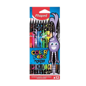 Lápices de Colores Maped Color Peps Monster x12