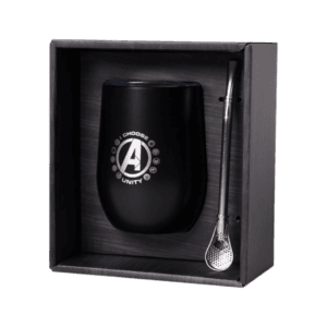 Mate Acero Inoxidable c/Tapa Y Bombilla Life Cup Avengers BigLife 350ml