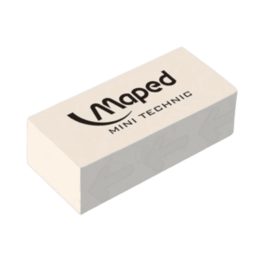 Goma de Borrar Mini Technic Blanca Maped