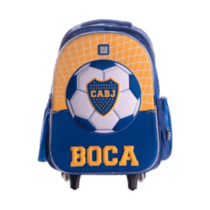 Mochila BigLife Carrito 17 Pulgadas Boca Juniors