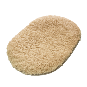 Alfombra Para Baño Ovalada Felpuda Suave 60x40