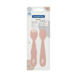 Set x2 Cubiertos Acero Inoxidable Niños Le Petit 23797/402/602 Tramontina
