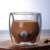 Taza Doble Vidrio 300ml Panda