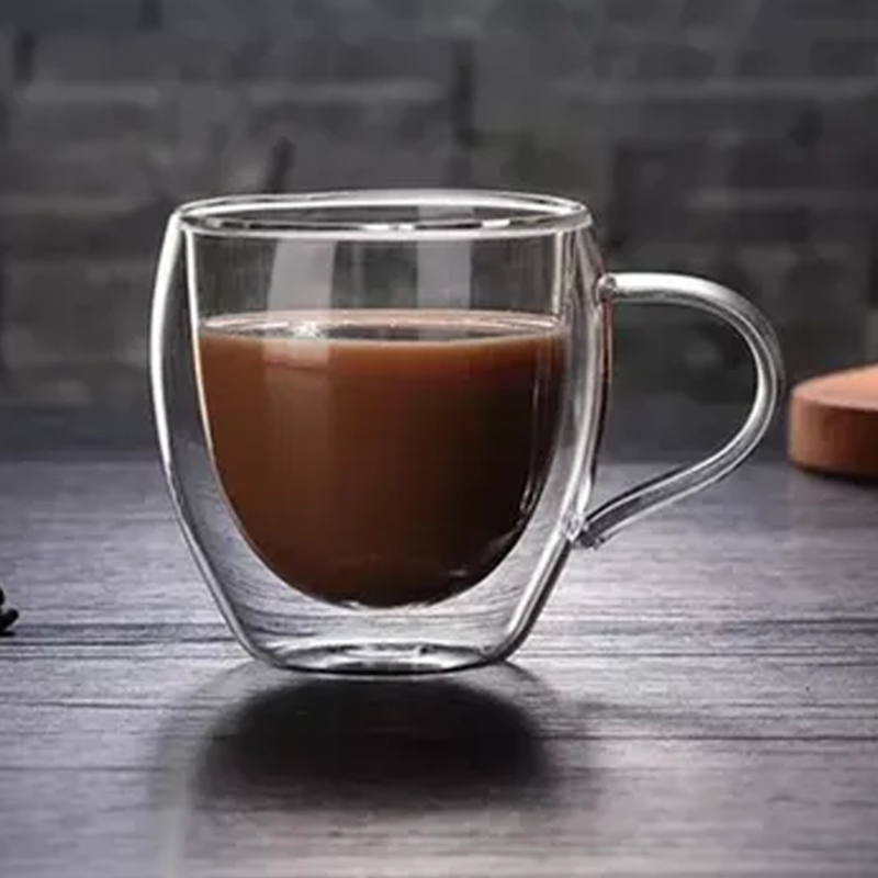 Taza Doble Vidrio 250ml