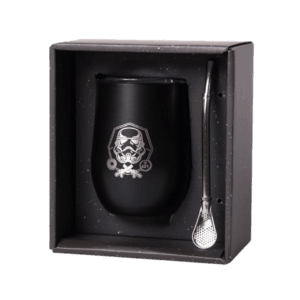 Mate Acero Inoxidable c/Tapa Y Bombilla Life Cup Star Wars BigLife 350ml