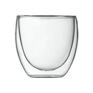 Taza de Doble Vidrio Café S/Asa Fondo 200ml