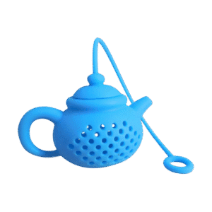Infusor Para Té Colador Silicona C/Figura Tetera Colores Surtidos