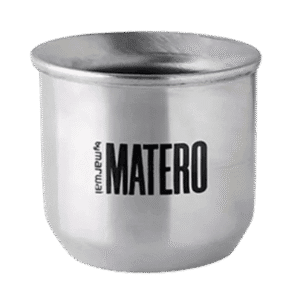 Mate Acero Matero Marwal Plateado 200ml