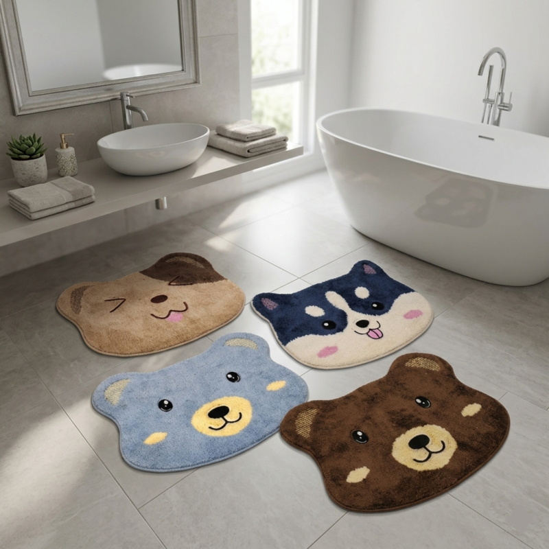 Alfombra Para Baño 60x48 cm
