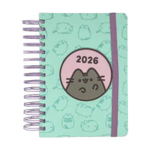 Agenda 2026 Mooving Pusheen Espiral DXP 14x20 cm
