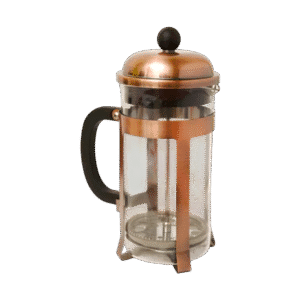 Cafetera Embolo De Vidrio Prensa Francesa Cobre 350ml