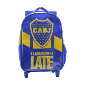 Mochila Cresko Carrito 12 Pulgadas BO476 Boca Juniors
