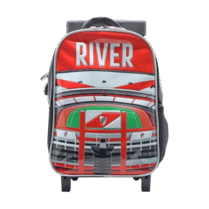 Mochila Cresko Carrito 12 Pulgadas RI296 River Plate