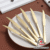Pack x6 Cuchillos Dorado