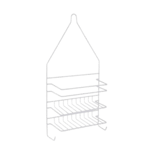 Organizador para Baño Colgante Blanco Dos Repisa 25x45 cm
