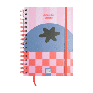 Agenda 2026 BigLife Retro Pastel DXP 15x21 cm