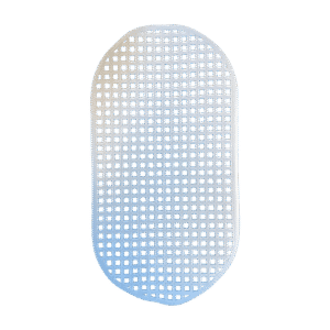 Alfombra Para Baño Cuadradas De Goma Con Sopapas Antideslizantes 60x33 cm