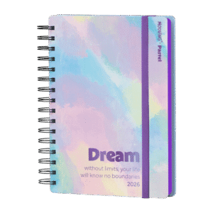 Agenda 2026 Mooving Pastel Espiral DXP 10x15 cm