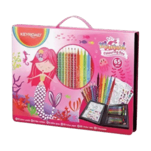 Set x65 Útiles Escolares Rosa Keyroad