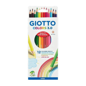 Lápices de Colores Giotto Colors 3.0 x12