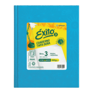 Cuaderno Éxito N3 48 Hojas Rayadas Celeste