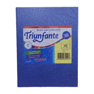 Cuaderno Triunfante N1 48 Hojas Rayadas Azul