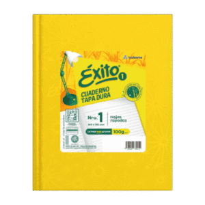Cuaderno Éxito N1 48 Hojas Rayadas Amarillo