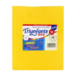 Cuaderno Triunfante N3 48 Hojas Rayadas Amarillo