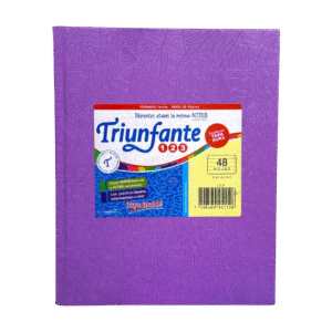 Cuaderno Triunfante N3 48 Hojas Rayadas Lila