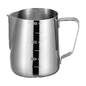 Jarra Lechera Acero Inoxidable Plateado 350ml