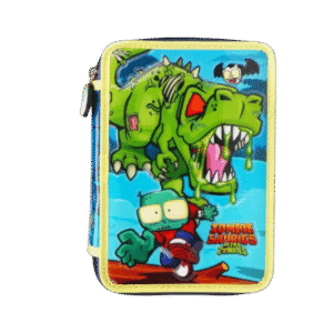 Cartuchera Cresko 2 Pisos OM446 Zombie