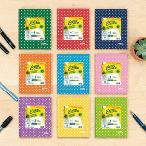 Cuaderno Éxito N1 Lunares 48 Hojas Rayadas