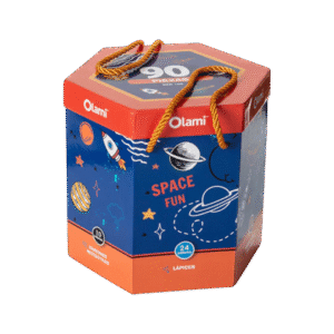 Set x90 Caja Exagonal De Escritura Olami SAR100