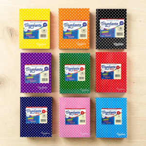 Cuaderno Triunfante N1 Lunares 48 Hojas Rayadas
