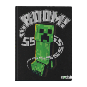 Cuaderno Mooving Tapa Dura Cosido 48 Hojas Minecraft