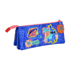 Cartuchera Wabro Triple 27139 Stitch