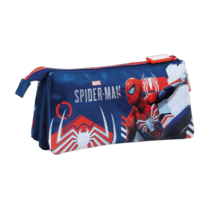 Cartuchera Wabro Triple 38286 Spiderman