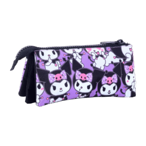 Cartuchera Wabro Triple 45246 Kuromi