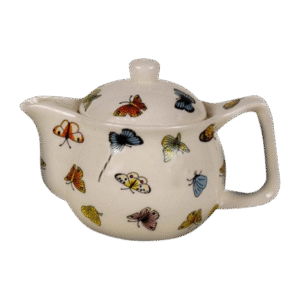Tetera de Porcelana 500ml Mariposas
