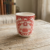213472 Cuenco de Porcelana 150ml Diseño Oriental Rojo
