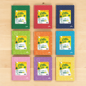 Cuaderno Éxito N3 Lunares 48 Hojas Rayadas