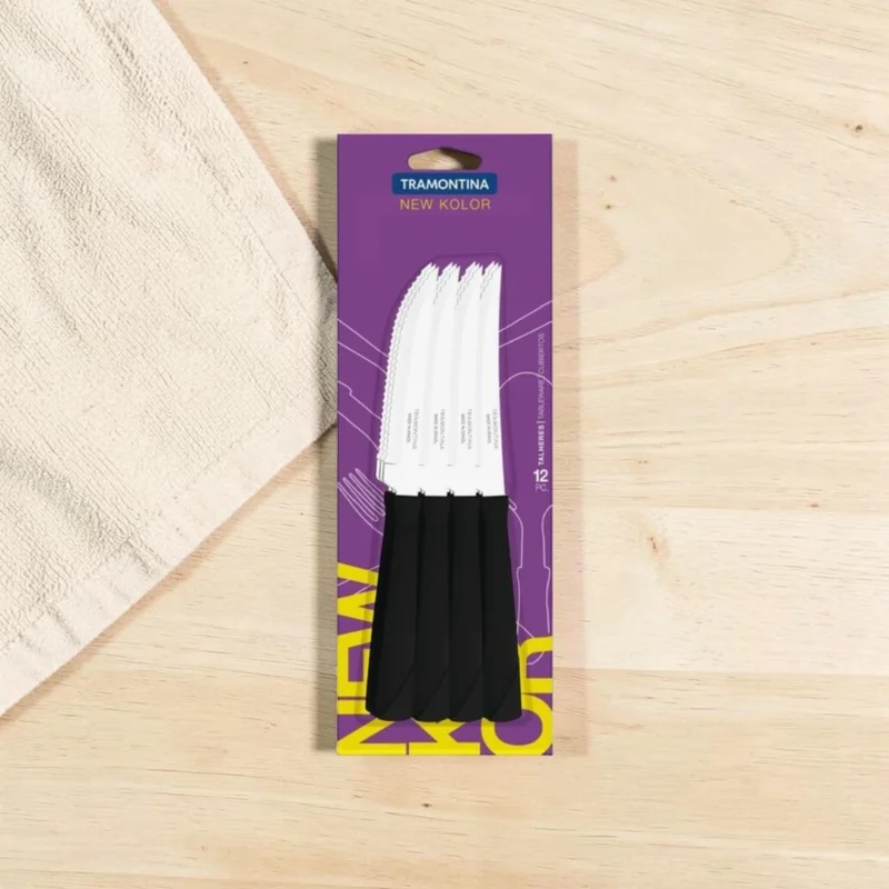 Tramontina Pack x12 Cuchillo New Kolor
