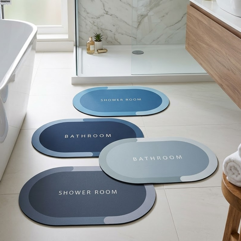 Alfombra Para Baño 58x39 cm