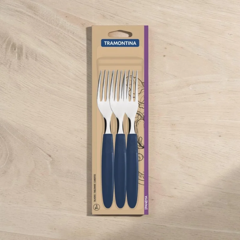 Tramontina Pack x3 Tenedor Ipanema