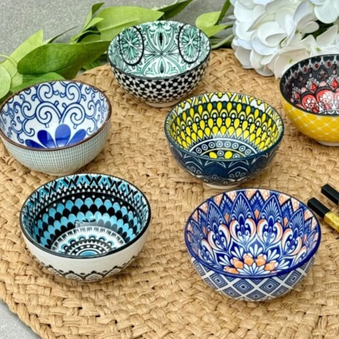 Bowls Ceramica Diseño Surtido 9.5cm