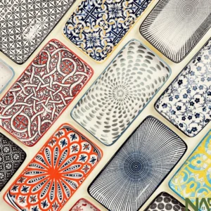 Bandeja Ceramica Diseño Surtido 11x20cm