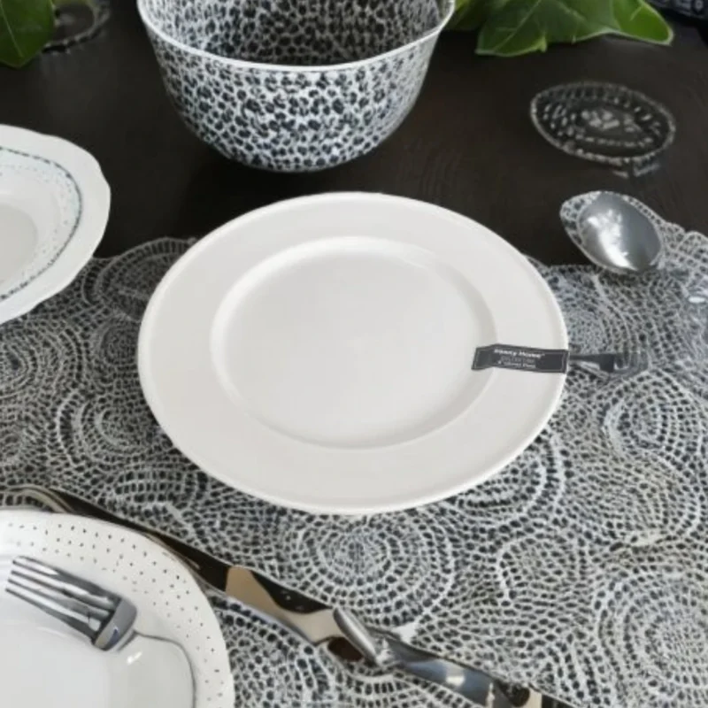 Plato Playo Ceramica Blanca 20cm