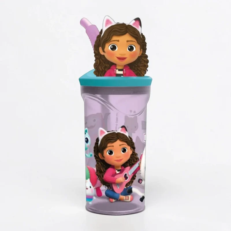 Vaso Infantil Wabro 3D Gabby